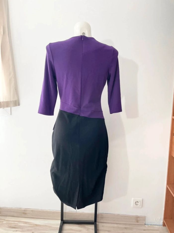 Robe noire et violette - photo numéro 5