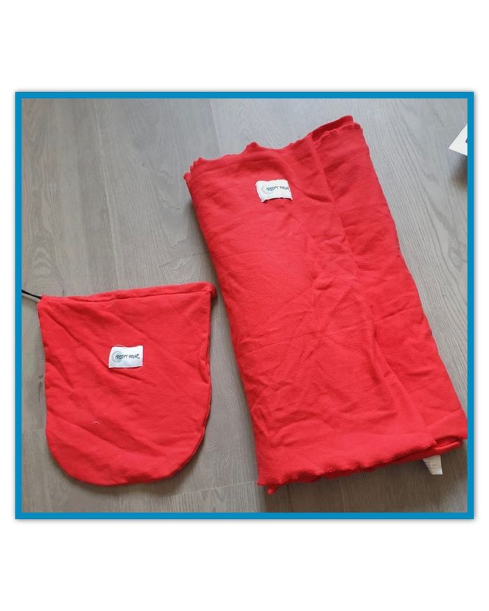 Écharpe de portage physiologique de la marque Sleepy Wrap 
Mixte rouge