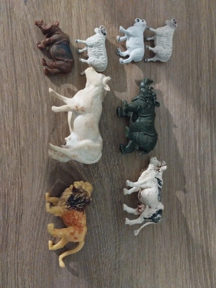 Lot de figurines animaux vintage - photo numéro 2