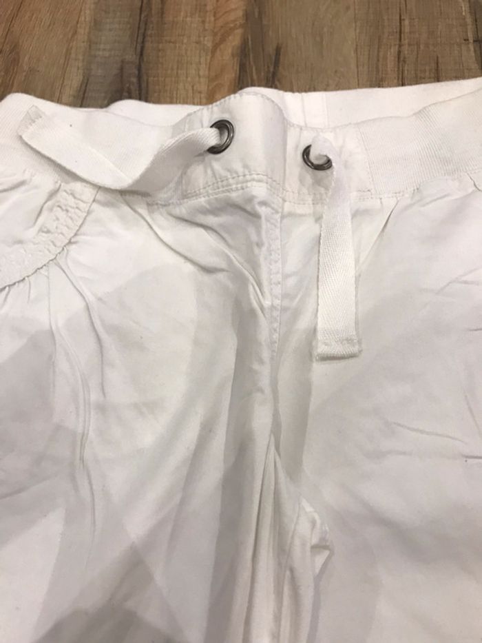 Pantacourt blanc - photo numéro 2