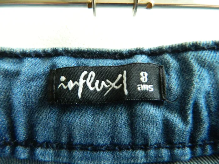 Short en jeans fille T 8 ans "Influx" - photo numéro 4
