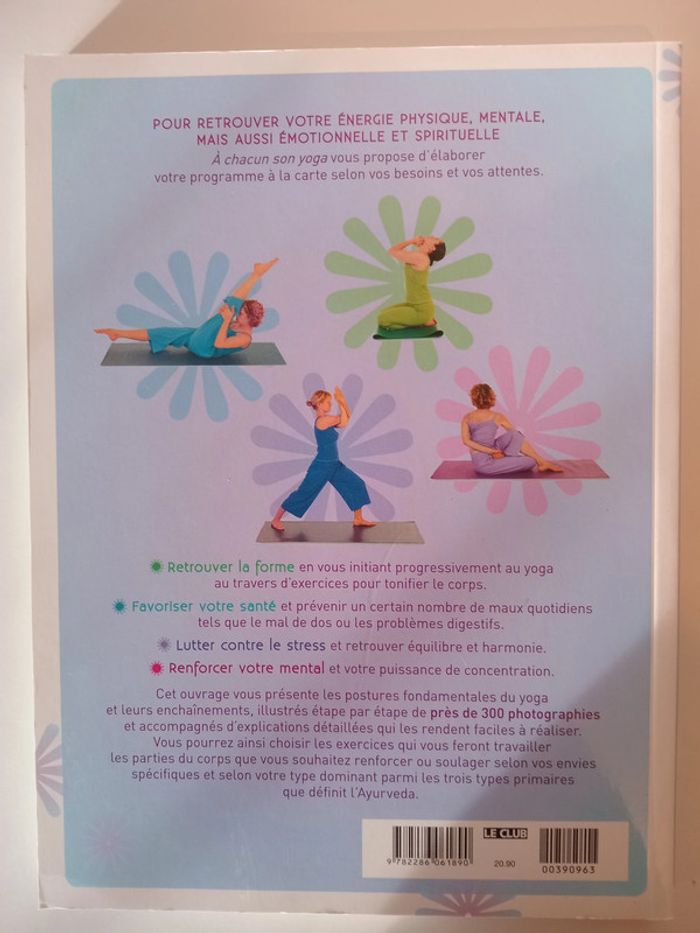 A chacun son yoga. Etablissez votre programpme personnalisé pour retrouver l'énergie qui est en vous - photo numéro 2