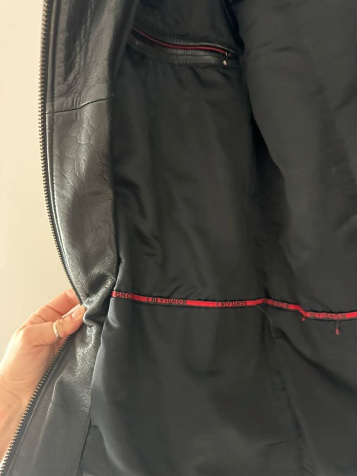 Manteau cuir chevignon L - photo numéro 7