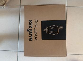 Sac noir babyzen pour yoyo avec roulette