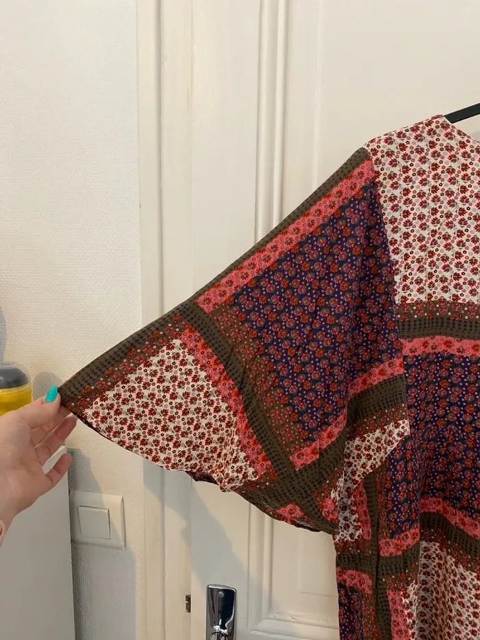 Robe courte à fleurs La Redoute - photo numéro 4