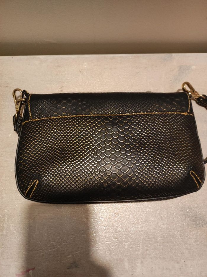 Pochette noire et doré - photo numéro 2
