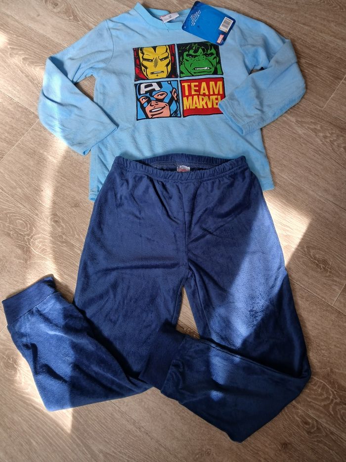 Pyjama polaire neuf Avengers 6 ans - photo numéro 4