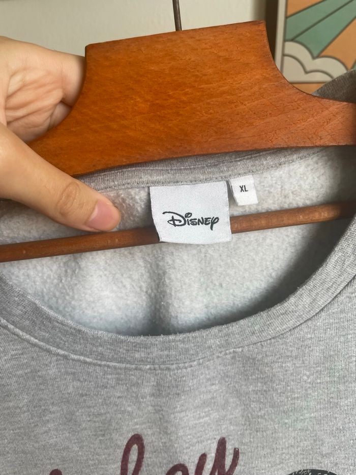 Sweat gris molletonné mickey mouse disney - photo numéro 4