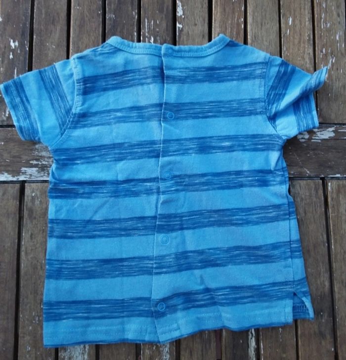 Lot 2 Tee-shirt 6 mois - photo numéro 3