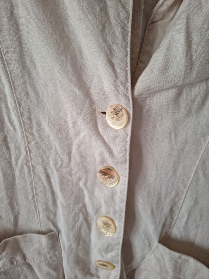 Haut sans manches crème - photo numéro 2