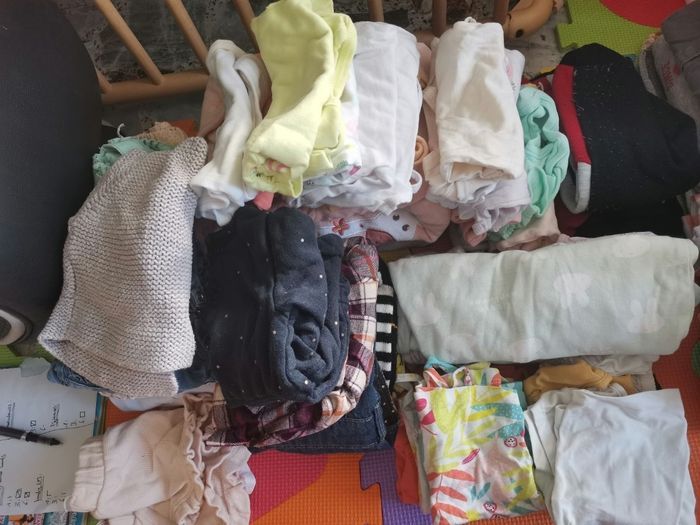 Lot de vêtements 3M/6M été bébé fille 57 pièces - photo numéro 2