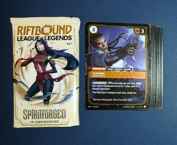 🌀Riftbound Lot cartes Spiritforged – RARE Foil