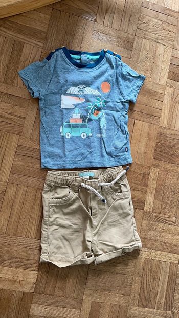 Ensemble short t-shirt 9M