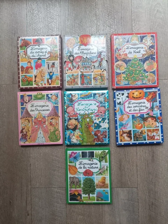 Lot de 7 livres l'imagerie pour enfant - photo numéro 2