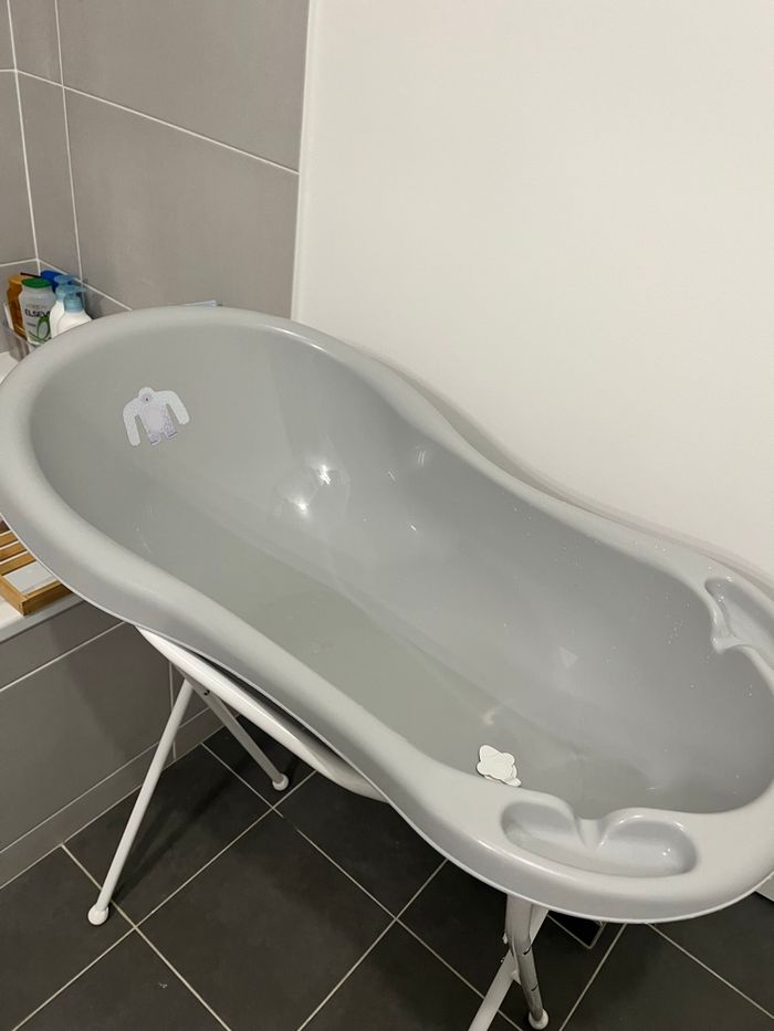 Baignoire de bain avec support - photo numéro 4