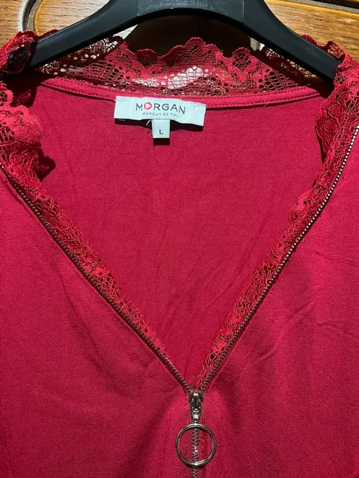 TEE shirt Morgan rouge - photo numéro 2