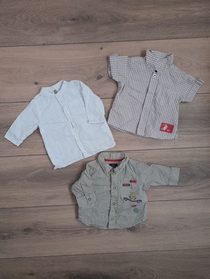 Chemises 1 mois