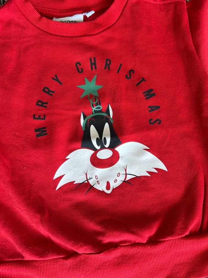 Pull Noël looney tunes - photo numéro 3