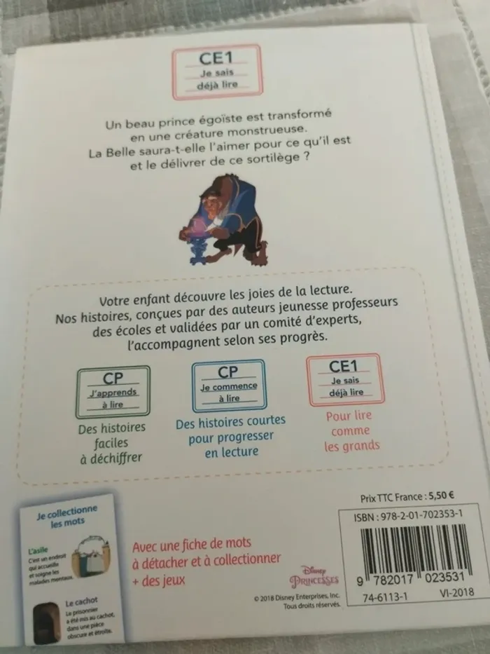 Livre la belle et la bête - photo numéro 2