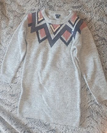 Robe pull grise Kiabi - 6 ans