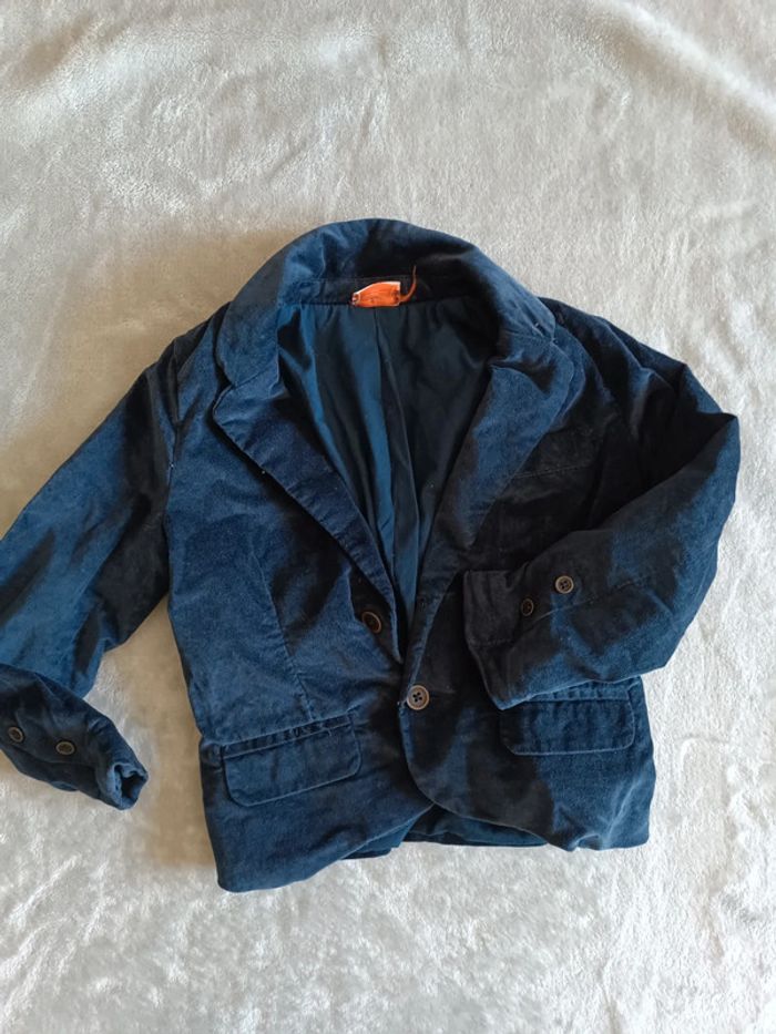 Veste de costume en velours