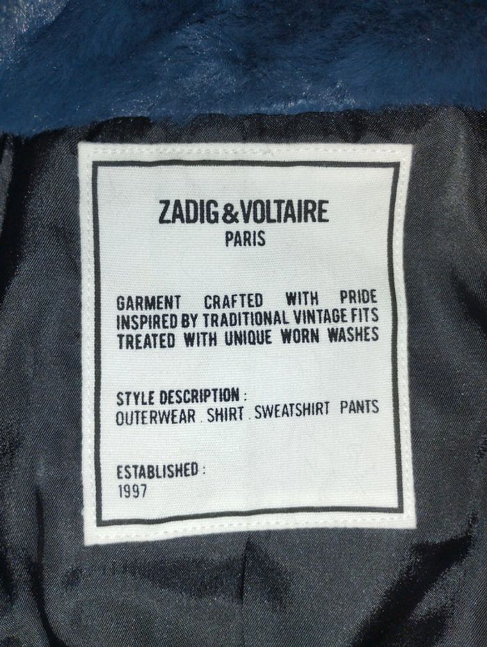 Manteau fausse fourrure Zadig&Voltaire - photo numéro 4