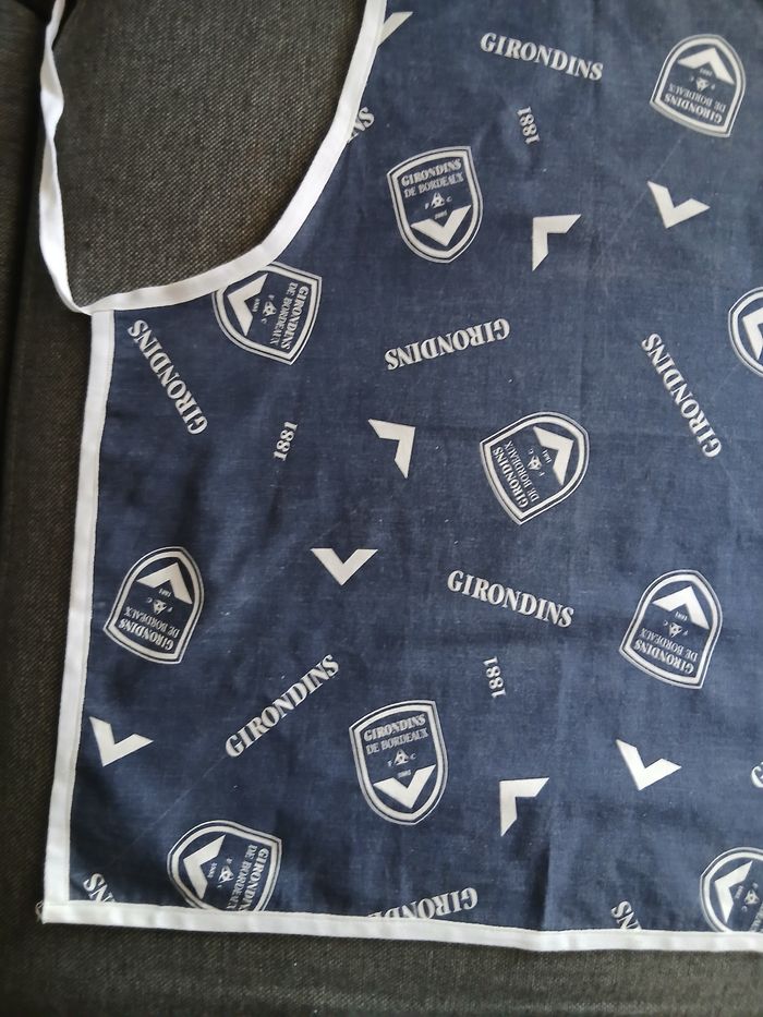 Écharpe enfant girondins de Bordeaux et tablier de cuisine girondins de bordeaux - photo numéro 7