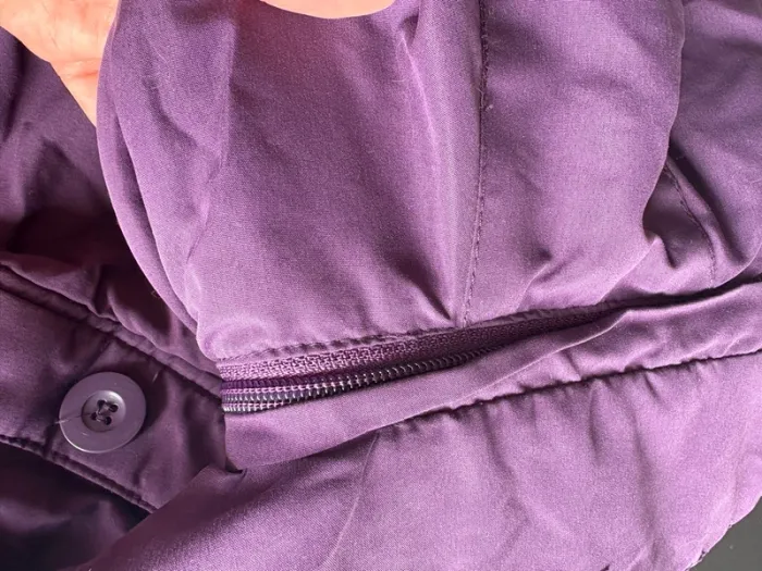 Manteau demi saison violet 6 ans - photo numéro 4