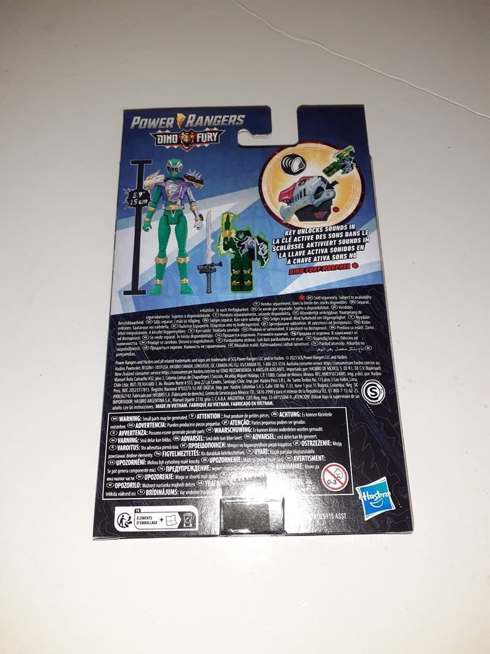 Power rangers dino fury green ranger - photo numéro 3