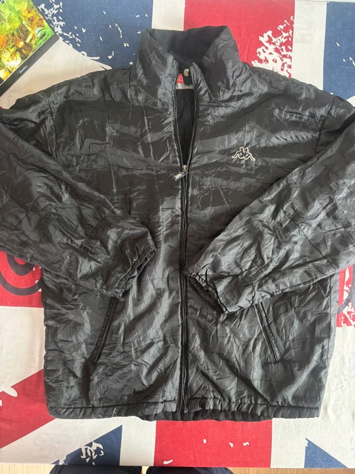 Veste Kappa noir à zip- Taille XL - photo numéro 2
