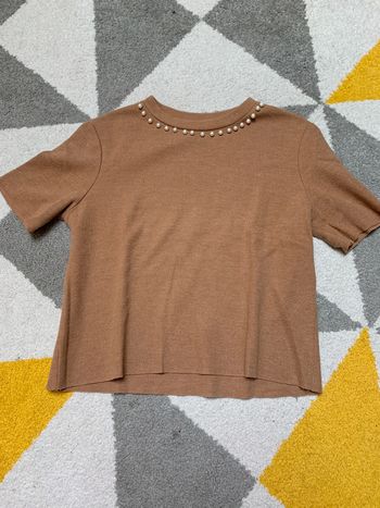 Haut crop top Zara Taille M