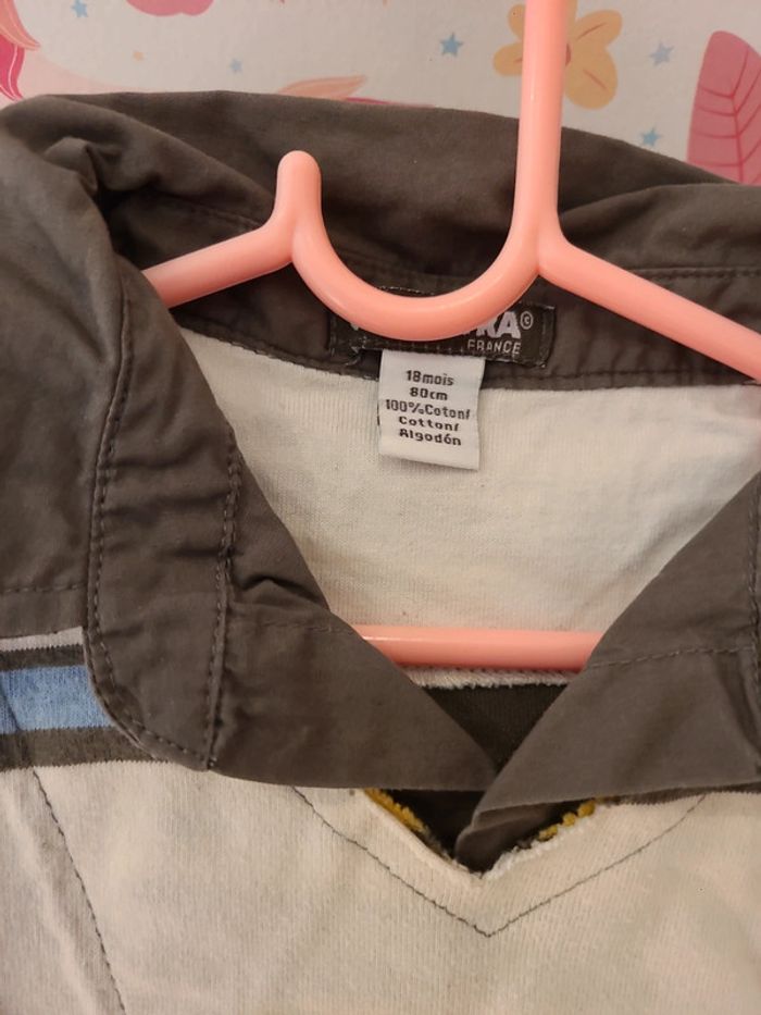 Tee shirt col chemise - photo numéro 2