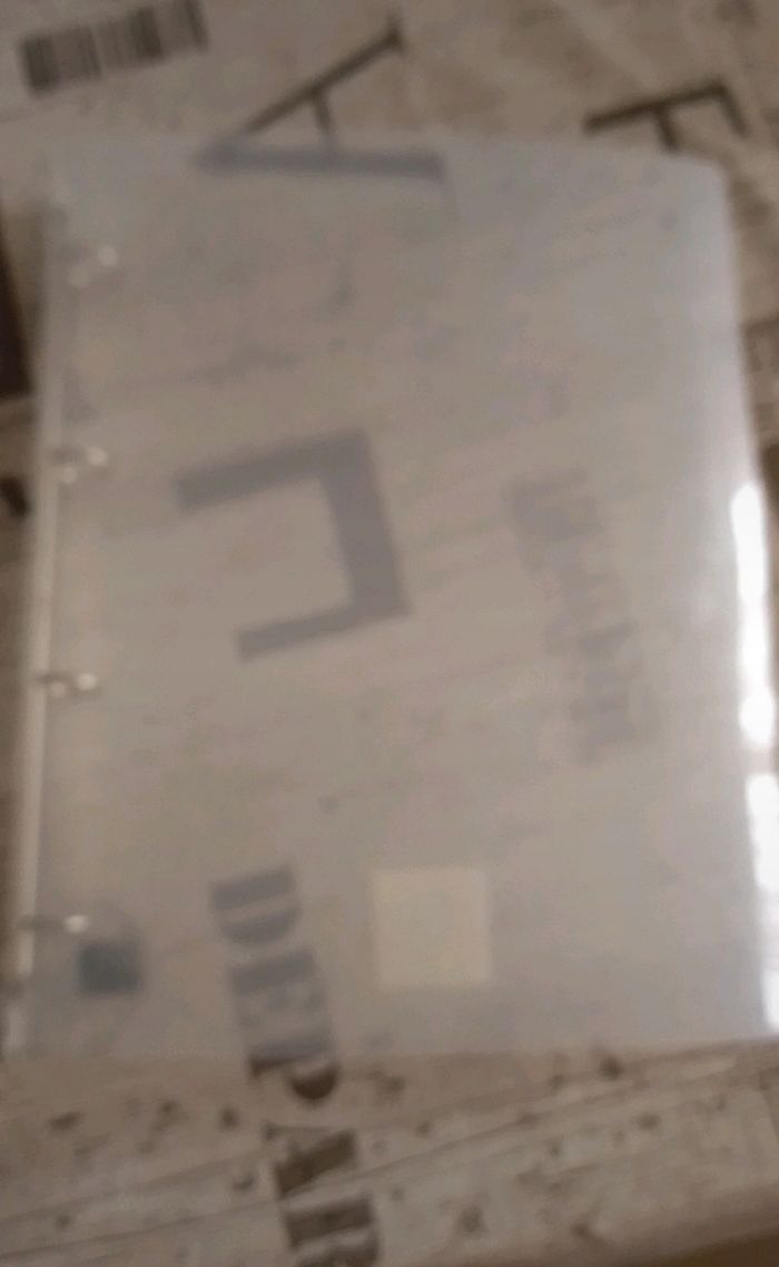 Lot De 4 Couvertures De Classeur A5 Transparentes Souples - 6 Anneaux, 4 Couleurs (Or, Bleu, Rose, Platine)