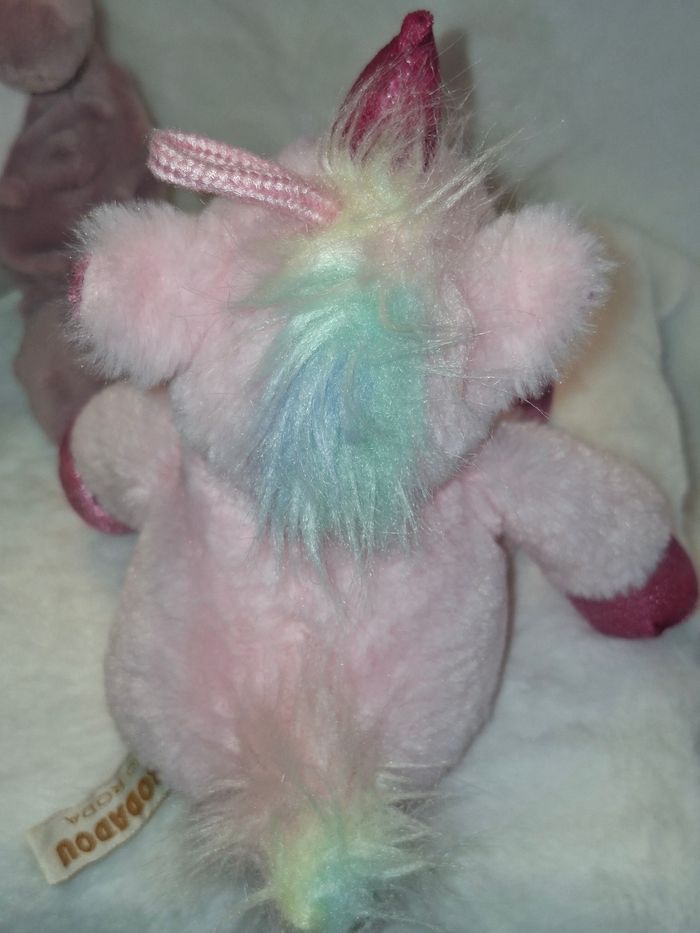 Peluches dragon Noukie's + licorne Rodadou - photo numéro 6