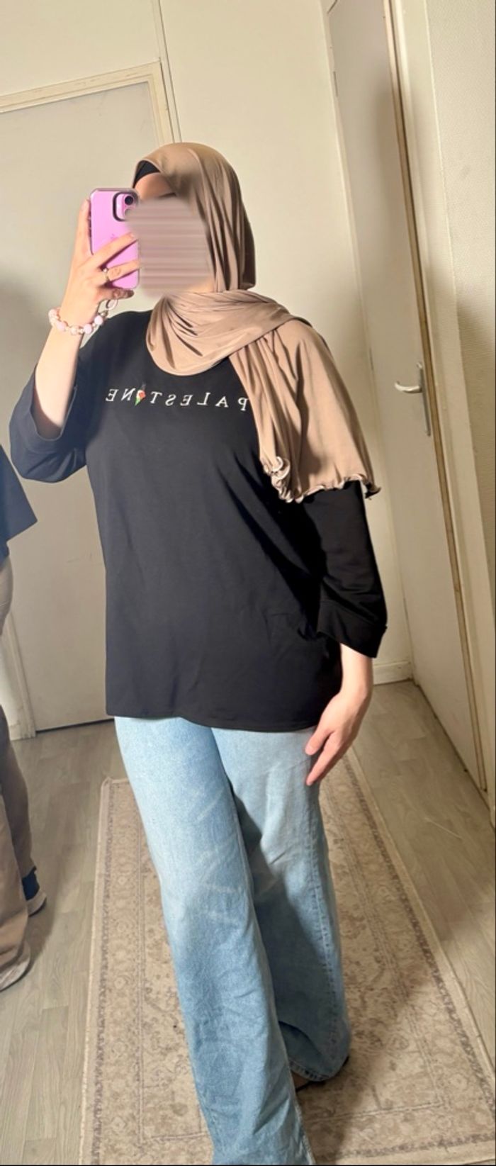 Pull Palestine Brodé - photo numéro 3