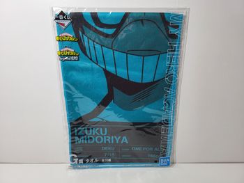 Petite Serviette Towel Ichiban Kuji G My Hero Academia Begin The Hero Izuku