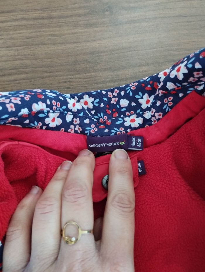 Joli manteau sergent major