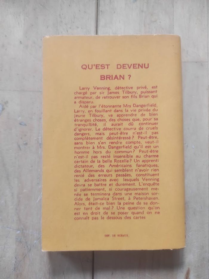 Qu'est devenu Brian Charles Franklin Le Masque 880 1965 - photo numéro 3