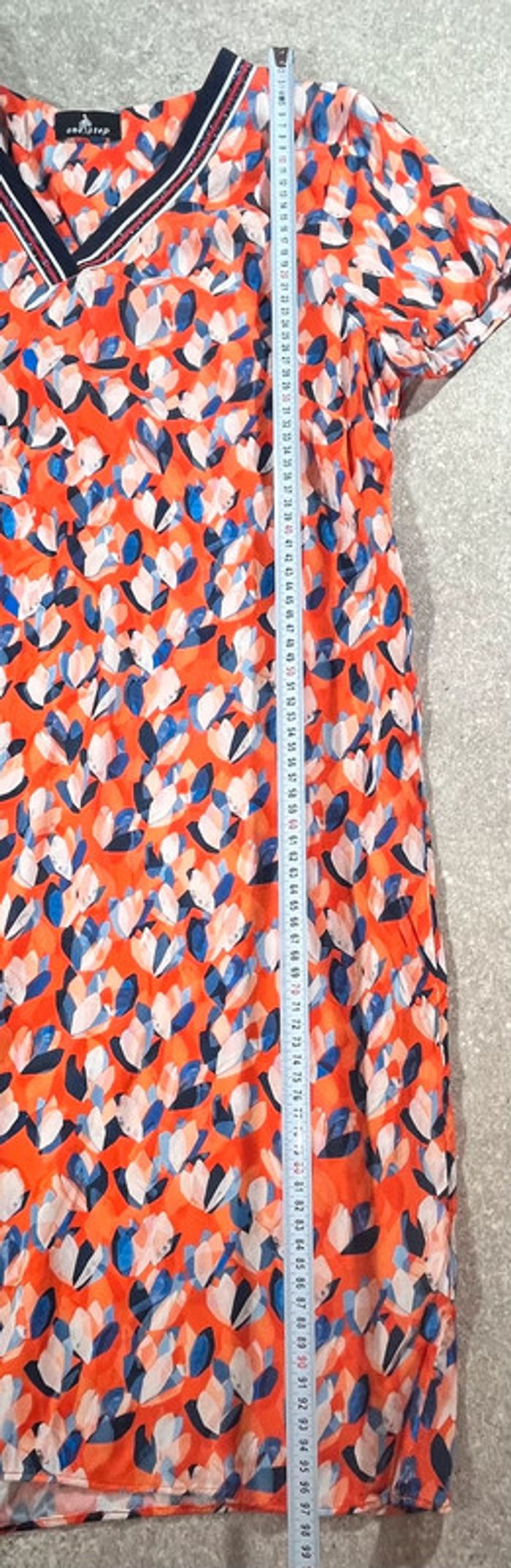 🌟 Robe colorée à motifs imprimés One step taille unique🌟 - photo numéro 5