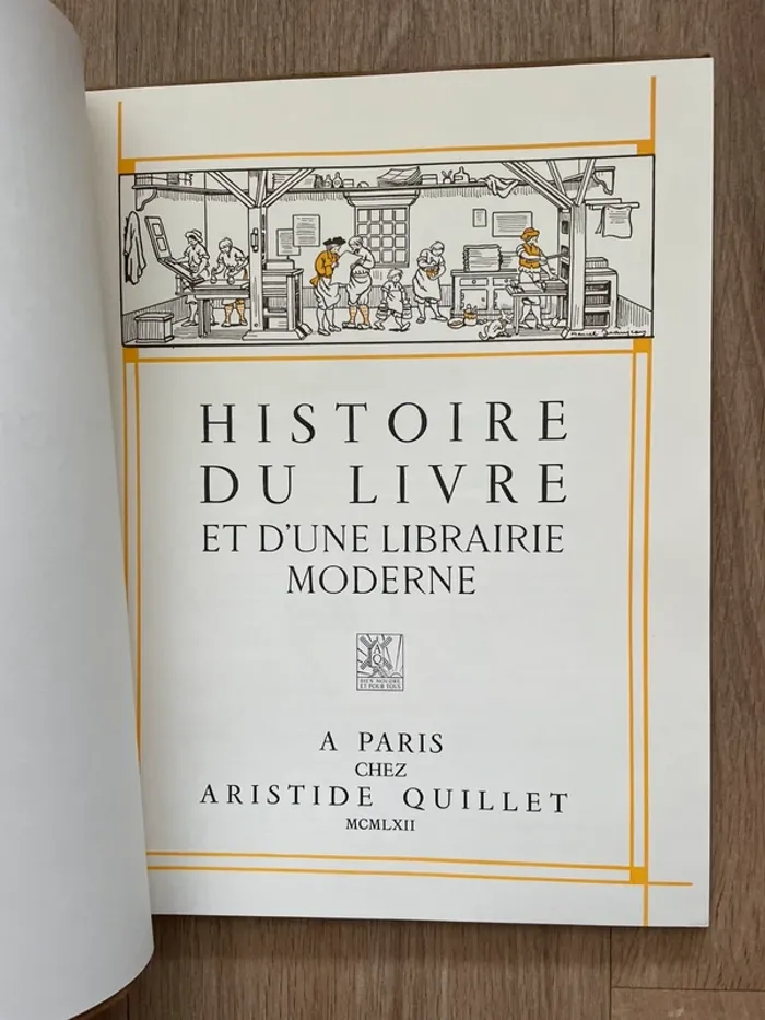 Histoire du livre et d'une librairie moderne