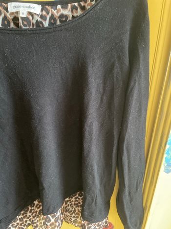 Pull fin léopard