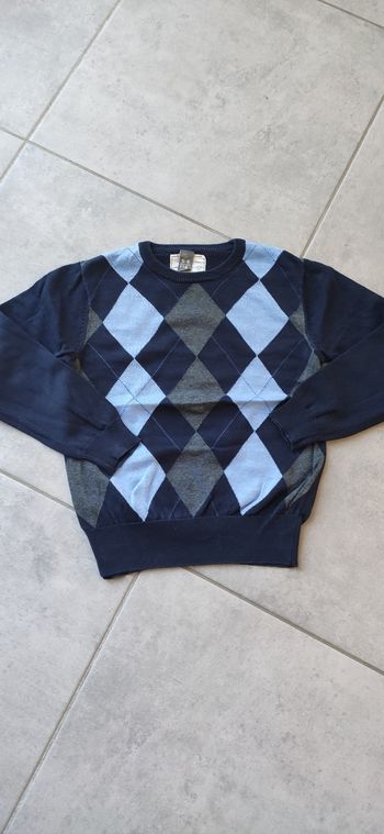 Pull à Carreaux