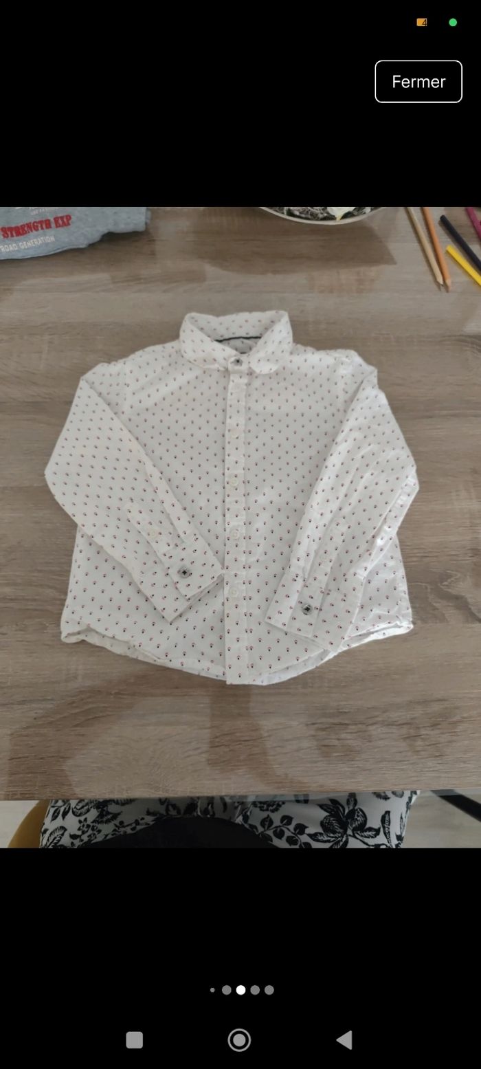 Chemise manches longues garçon - photo numéro 5