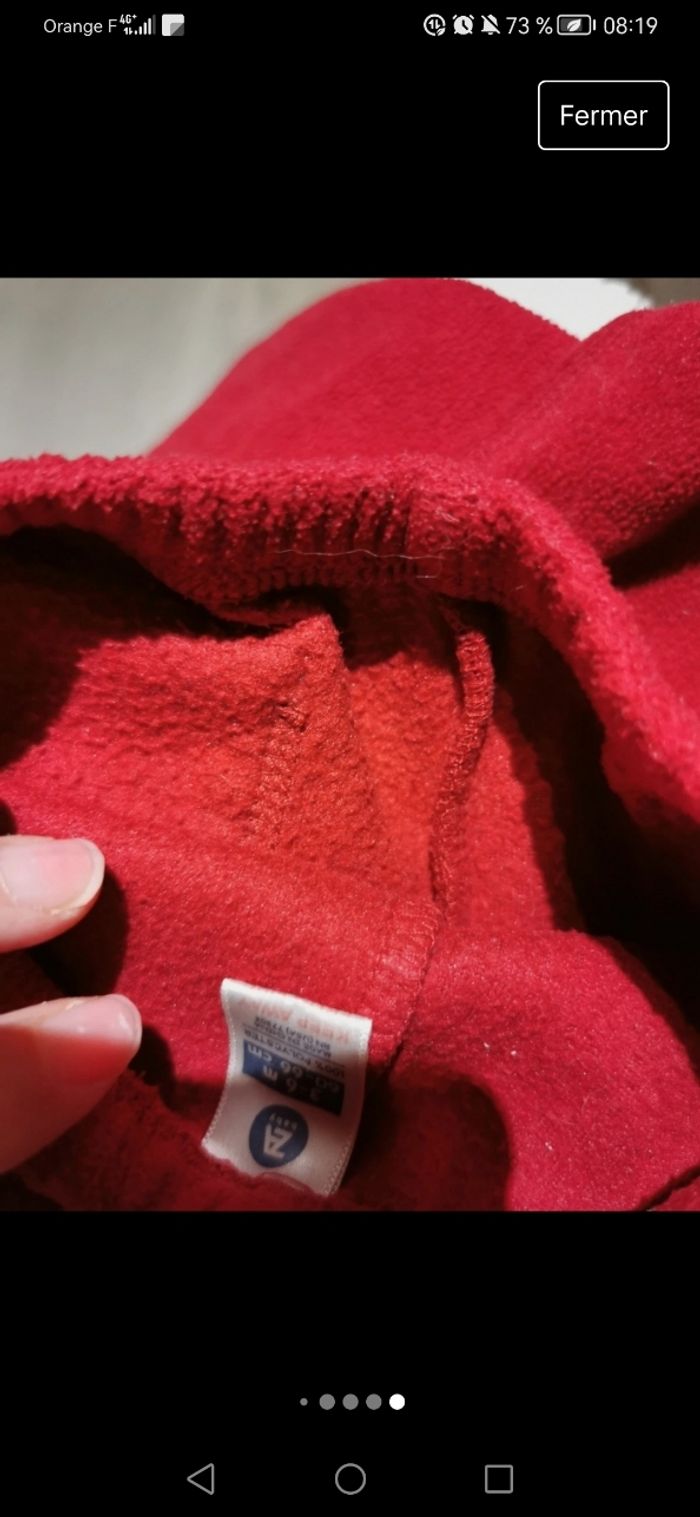 Pyjama 2 piece 3 a 6 mois chaud polaire mixte 6 mois rouge
Idéal pour l'hiver
Je le vend également dans un lot - photo numéro 3