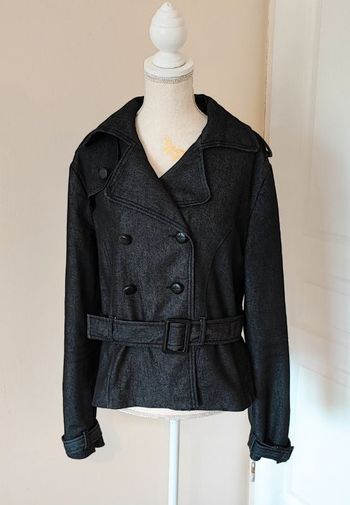 🌺 Veste doublée - Noir chiné - Influx - T44 🌺