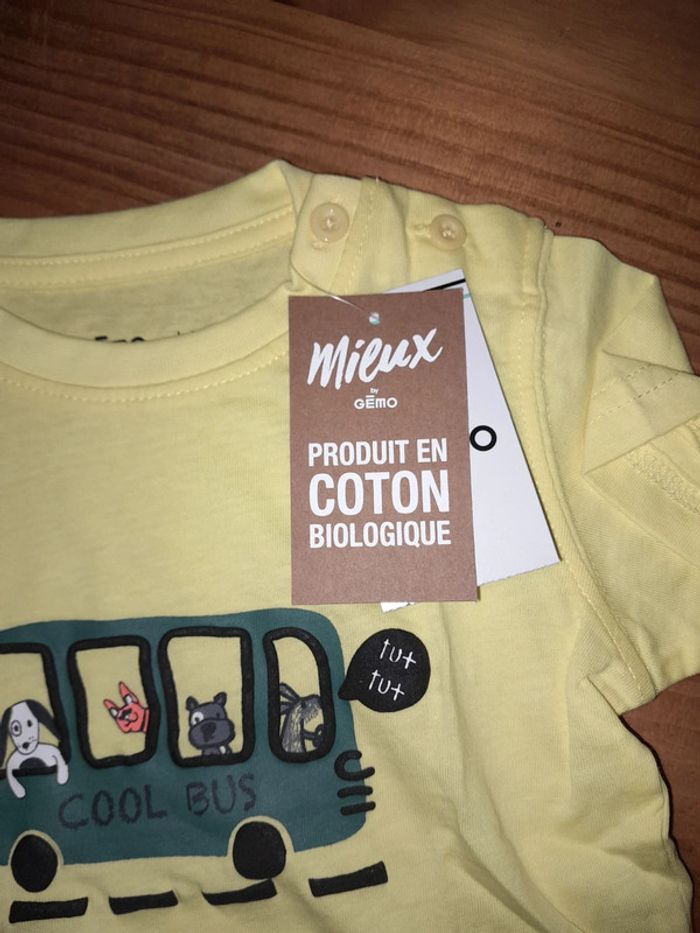 Tee shirt Neuf avec étiquette 12 mois Gémo - photo numéro 2