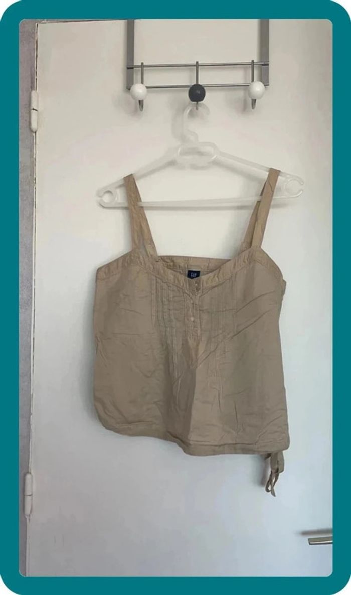 Débardeur beige