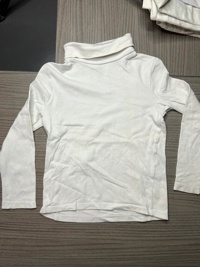 Lot de 2 col roulé