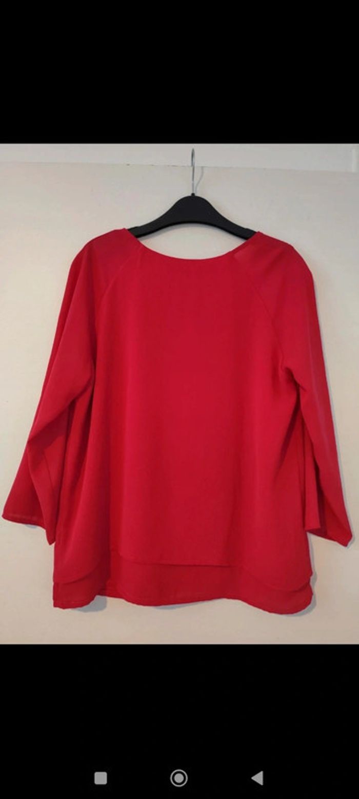 Blouse fluide rose taille 38 Grain de malice - photo numéro 2