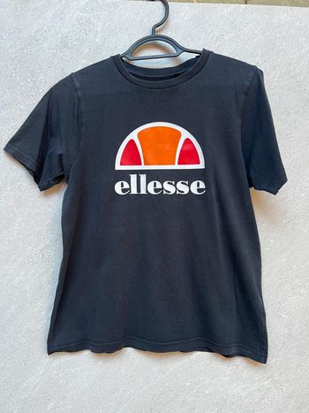 T shirt Ellesse noir 13-14 ans